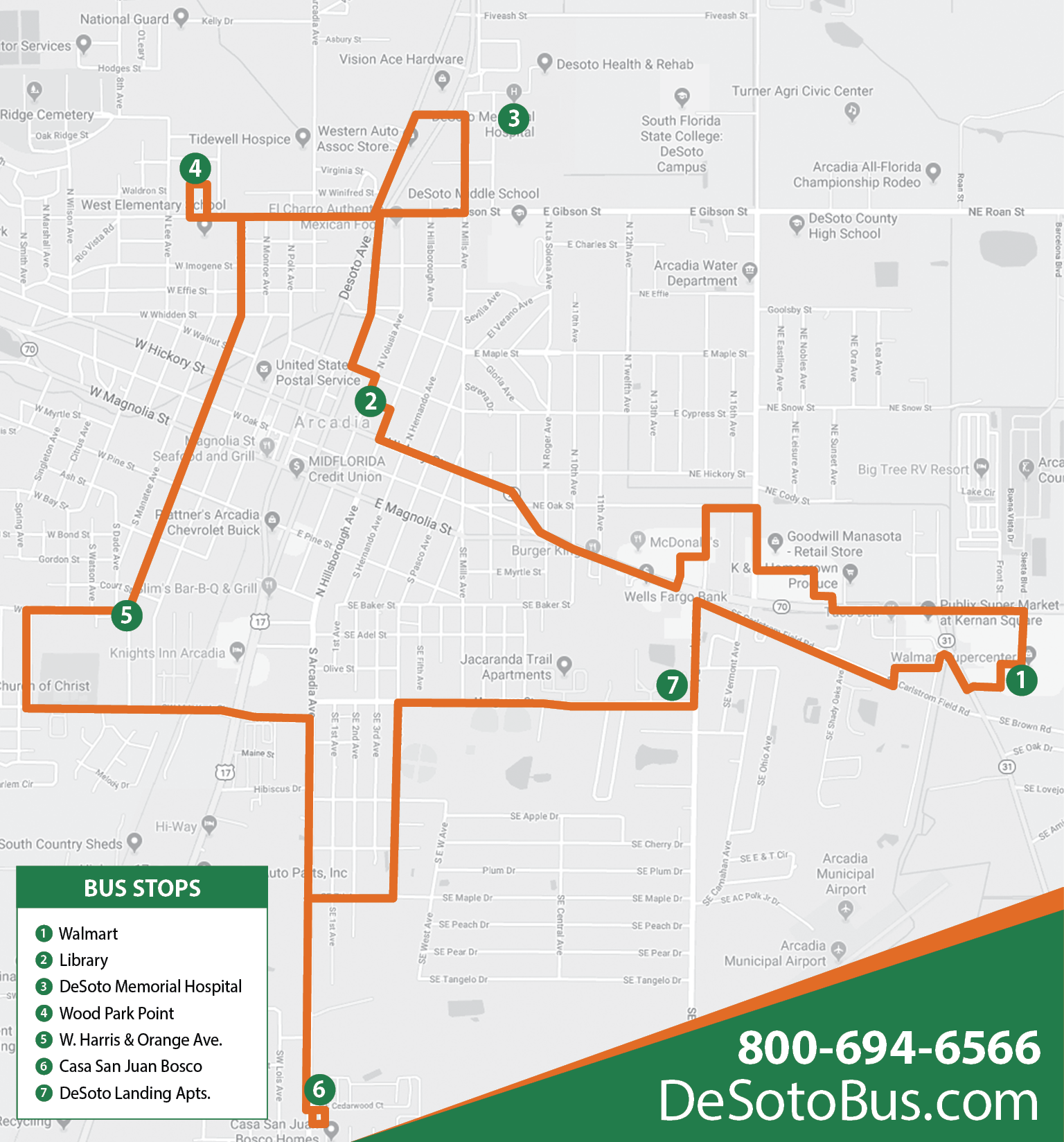 DART Service Flyer - Detour-09-17-2024-route